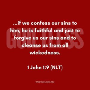 1 John 1:9 NLT