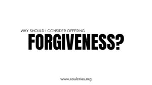 Why should I consider offering forgiveness? Graphic